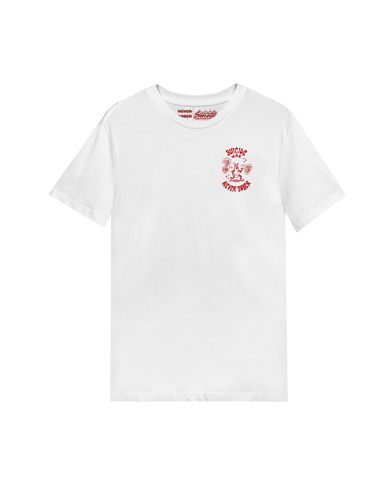 NS WHITE TEE