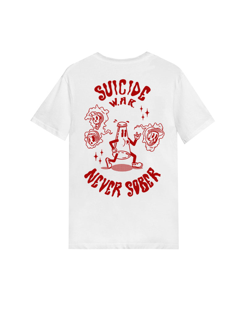 NS WHITE TEE