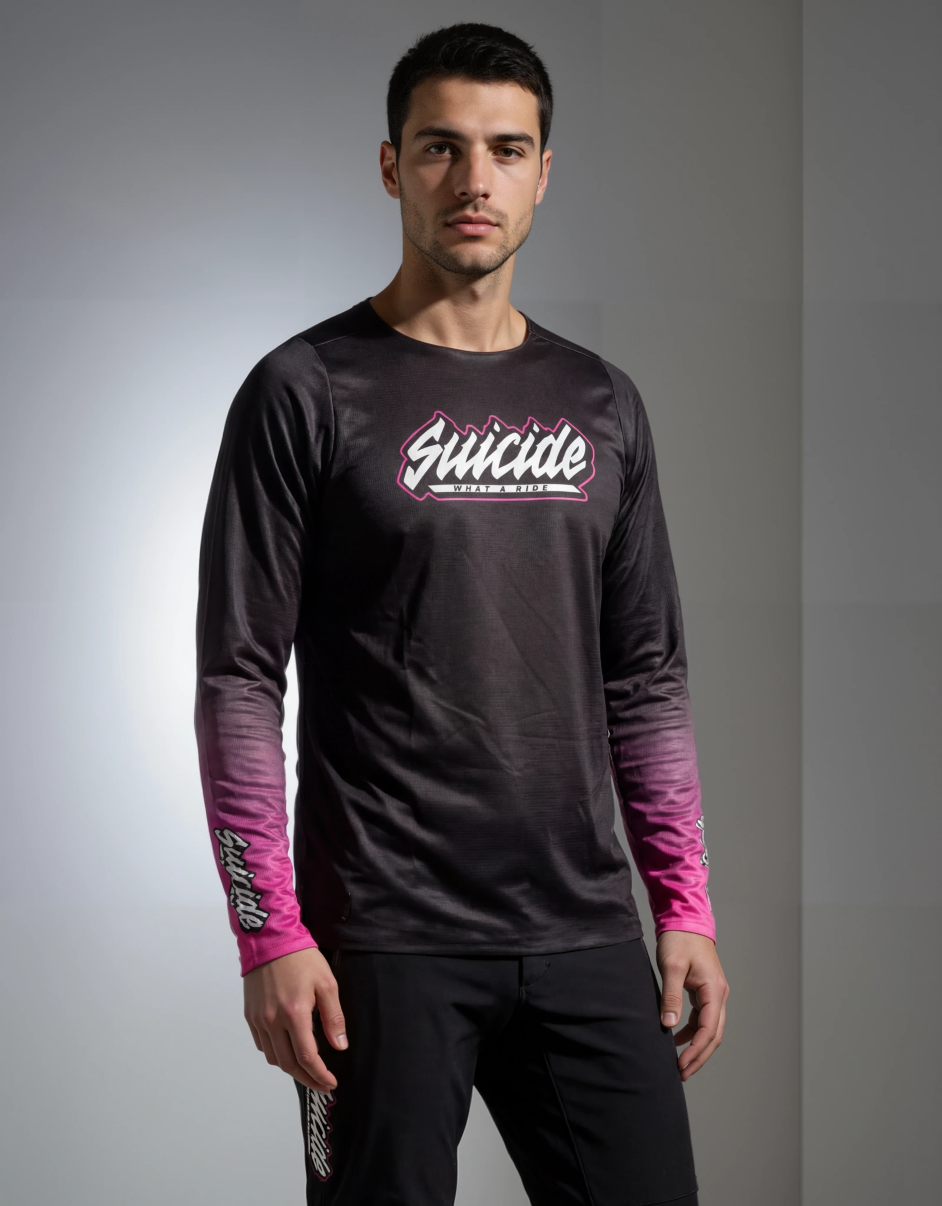 MINIMAL BLACK PINK JERSEY