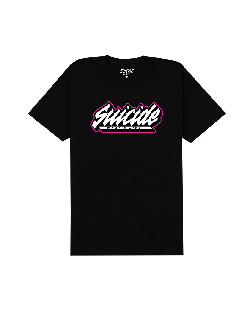 BLACK GRAFFITI TEE